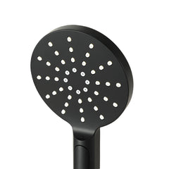 Handheld Shower Head Wall Holder 4.7'' High Pressure Adjustable 3 Modes Black Tristar Online
