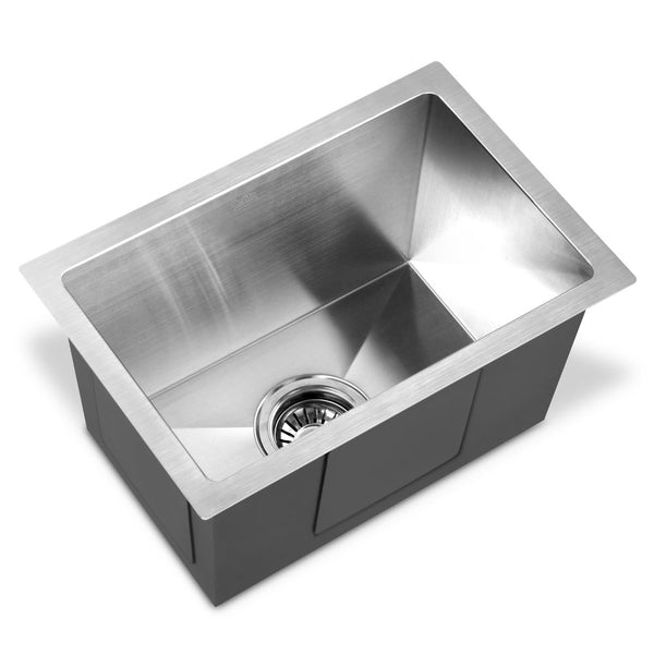 Cefito 30cm x 45cm Stainless Steel Kitchen Sink Under/Top/Flush Mount Silver Tristar Online