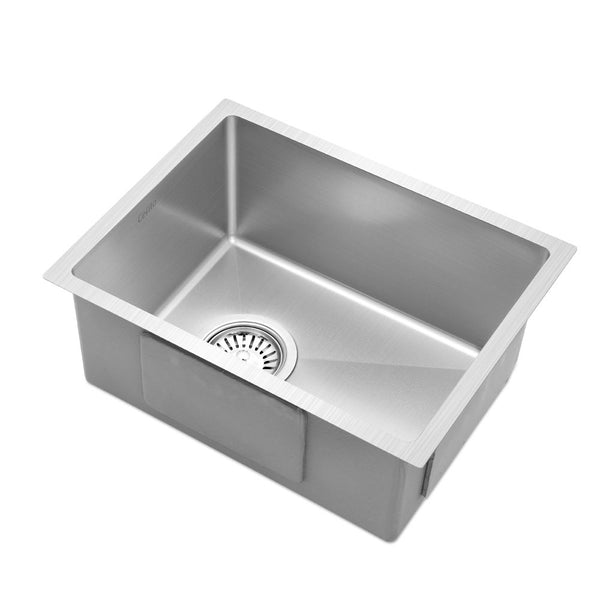 Cefito 34cm x 44cm Stainless Steel Kitchen Sink Under/Top/Flush Mount Silver Tristar Online