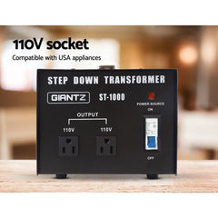 Giantz 1000 Watt Step Down Transformer Tristar Online