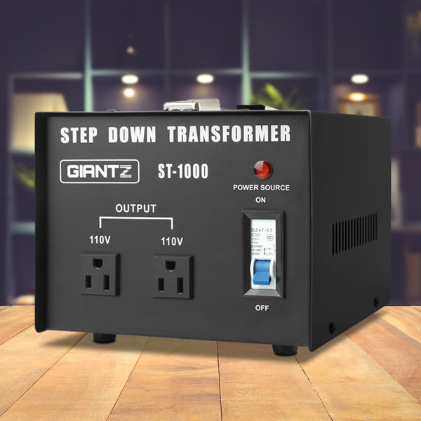 Giantz 1000 Watt Step Down Transformer Tristar Online