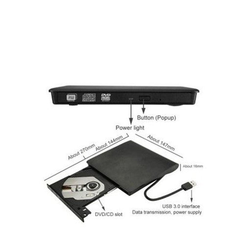 POP-UP Mobile External USB 3.0 CD DVD-RW Trion