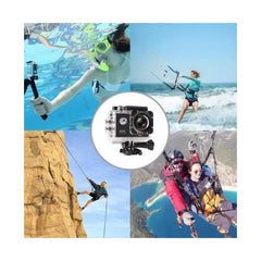 4K Ultra HD 30FPS WiFi Sports Action Camera - Black Trion