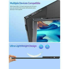 Portable Monitor Touch Screen  13.3 inch  1080P HD with Multi-Devices Trion