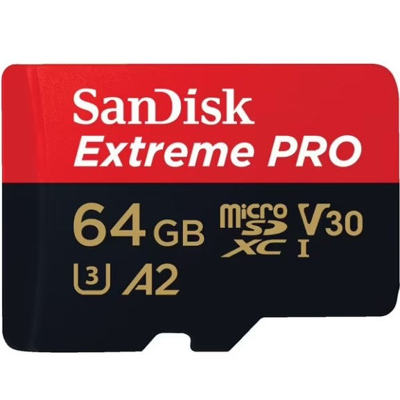 SanDisk Extreme Pro MicroSD 64GB Memory Card Sandisk
