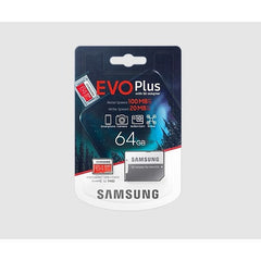 Samsung 64GB EVO Plus microSD Card With Adapter Samsung