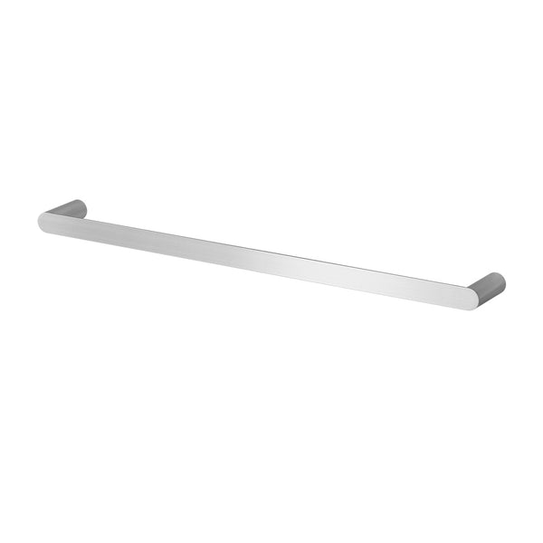 Towel Rail Rack Holder Single 600mm Wall Mounted Stainless Steel Silver Tristar Online