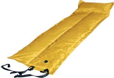 Trailblazer Self-Inflatable Foldable Air Mattress With Pillow - YELLOW Tristar Online