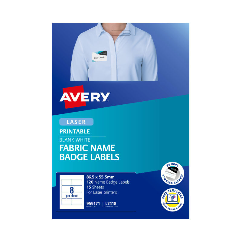 AVERY Laser Label L7418 8Up Pack of 15 Tristar Online