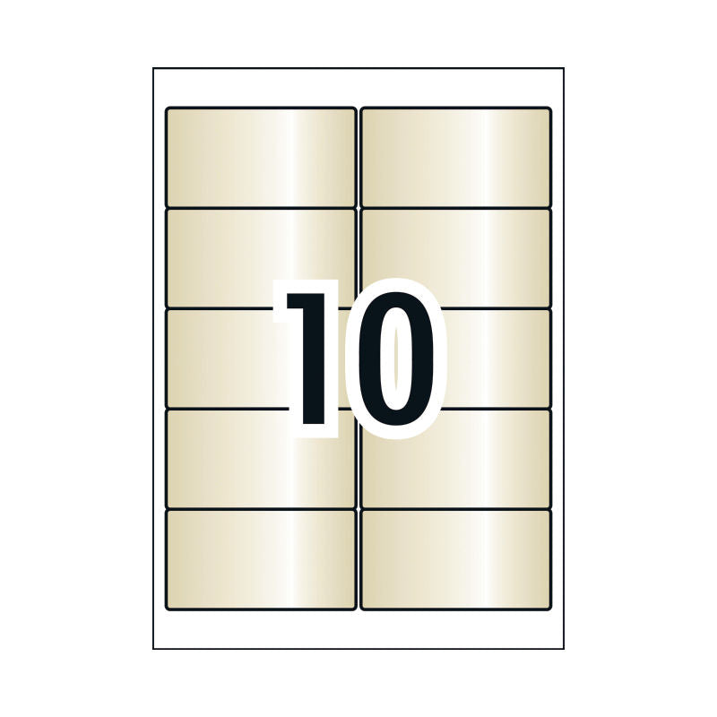 AVERY LaserLabel L7113 8mm 10Up Pack of 10 Tristar Online