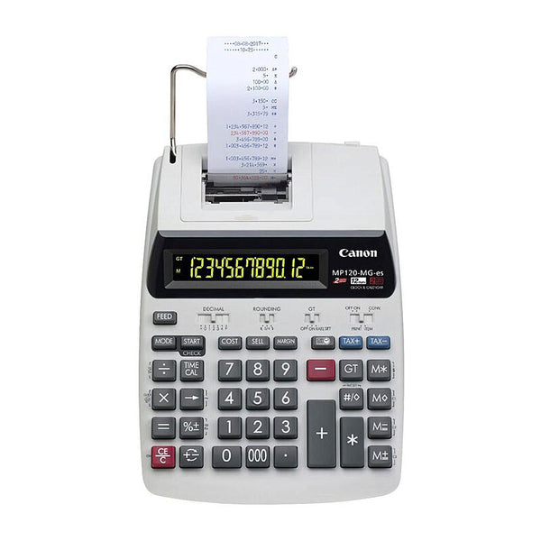 CANON Tax Calculator battery and AC Powered MP120MGII Tristar Online