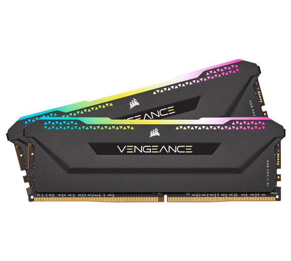 CORSAIR Vengeance RGB PRO SL 32GB (2x16GB) DDR4 3600Mhz C18 Black Heatspreader for AMD Desktop Gaming Memory Tristar Online