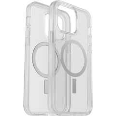 OTTERBOX Apple iPhone 14 Pro Max Symmetry Series+ Clear Antimicrobial Case for MagSafe - Clear (77-89263), 3X Military Drop Protection Tristar Online