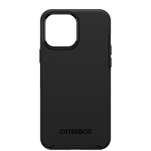 OTTERBOX Apple iPhone 13 Pro Max Symmetry Series Antimicrobial Case (77-83482) - Black - One-piece design pops on and off in a flash Tristar Online