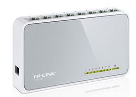 TP-Link SF1008D 8 Port Switch 10/100Mbps Desktop Plastic case Tristar Online