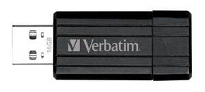 VERBATIM Store\'n\'Go Pinstripe USB Drive 16GB (Black) Tristar Online