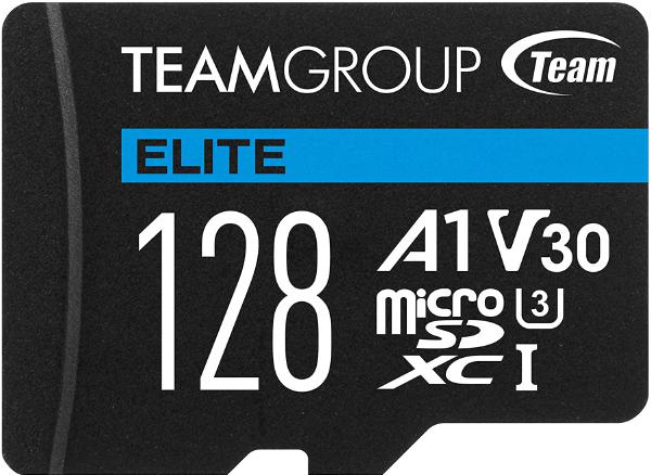 TEAM ELITE uSDXC 128GB UHS-I U3 V30 A1 R/W up to 100/50MB/s Micro SD Card Tristar Online
