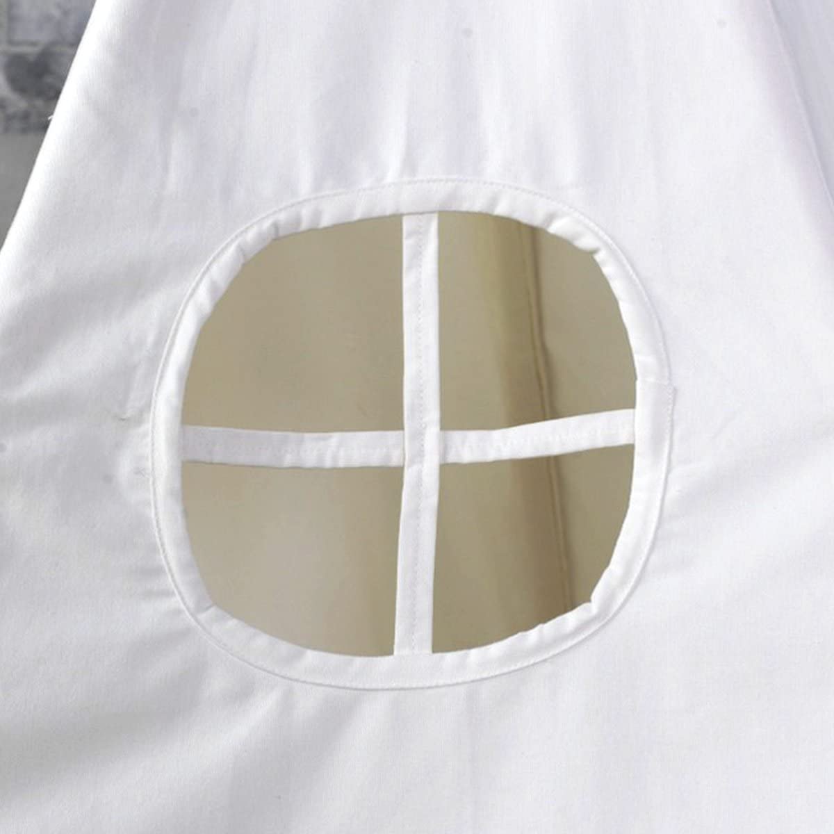 5 Poles Giant Kids Teepee Tent (Natural Canvas) Tristar Online