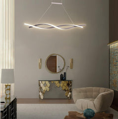 Modern LED Chandelier Lighting (Grey, L120cm) Tristar Online