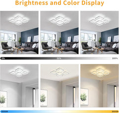 Modern LED Ceiling Light Remote Control (60 cm) Tristar Online