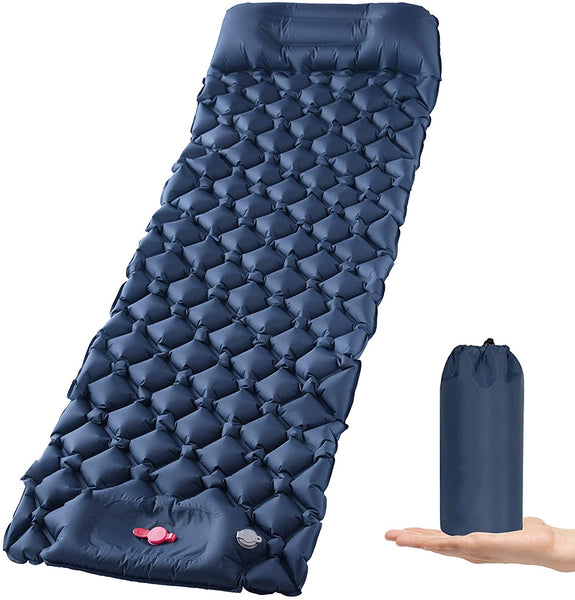 Ultralight Inflatable Camping Sleeping Pad with Pillow for Travelling and Hiking Tristar Online