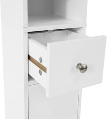 White Tall Bathroom Cabinet High Storage Tristar Online