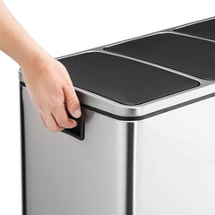 3 x 18L Kitchen Bin Waste Separation System Tristar Online