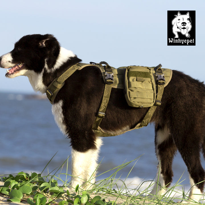 Whinhyepet Military Harness Army Green L Tristar Online