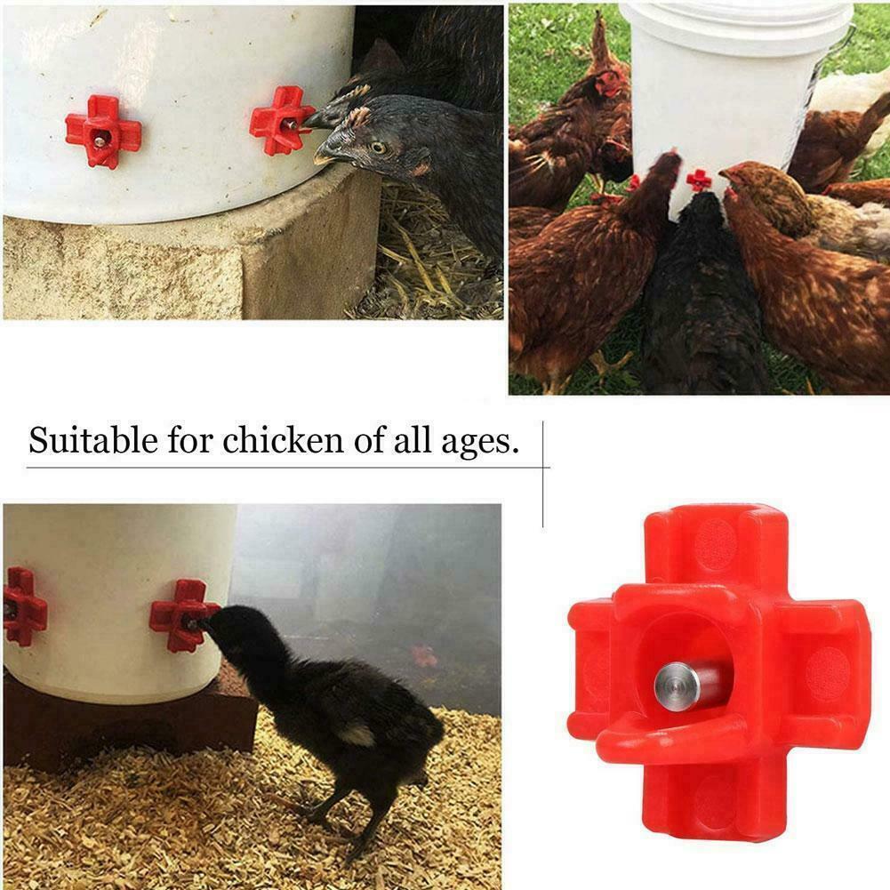 Cheeky Chooka Horizontal Poultry Water Nipple 5Pk Tristar Online