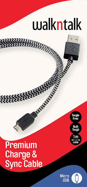Charge Sync Cable Micro USB Black Tristar Online