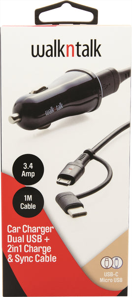 Car Charger 2in1 Tristar Online
