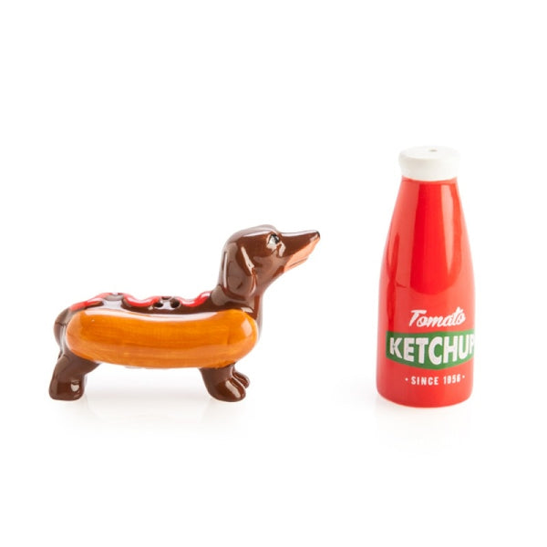 Sausage Dog Ketchup Salt Pepper Set Tristar Online