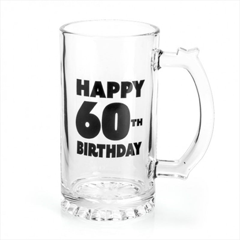 Happy 60th Birthday Beer Stein Tristar Online