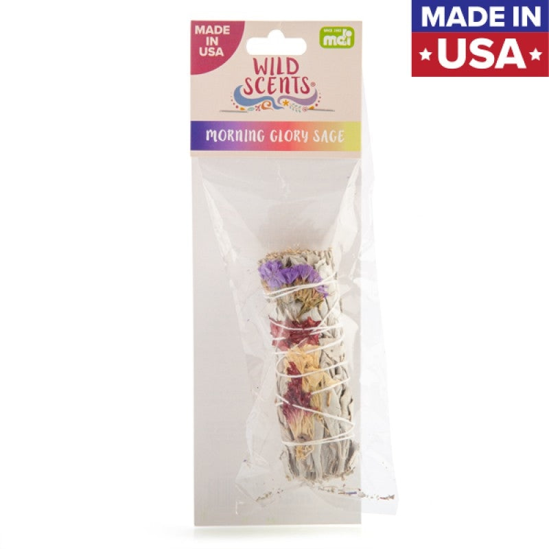 Wild Scents Morning Glory Sage & Herbs Smudge Stick Tristar Online