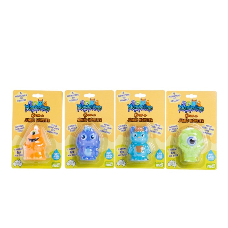 Monsterlings Jumbo Grow (SENT AT RANDOM) Tristar Online
