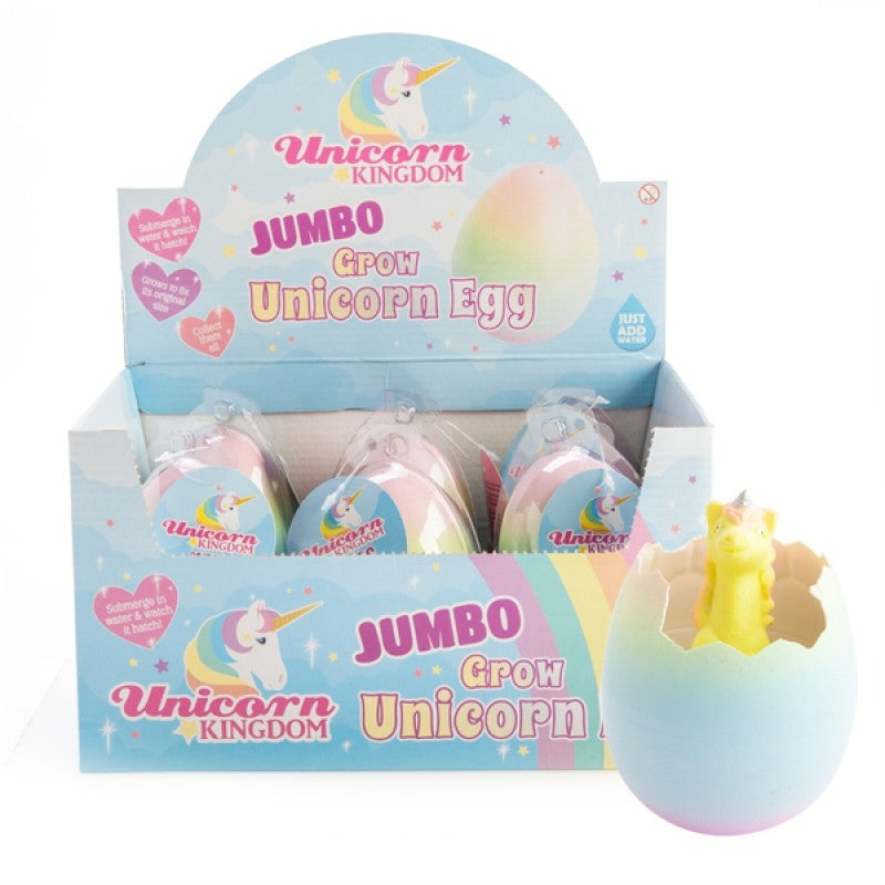 Jumbo Grow Unicorn Egg (SENT AT RANDOM) Tristar Online