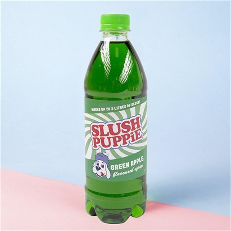 Slush Puppie - Green Apple Syrup 500ml Tristar Online