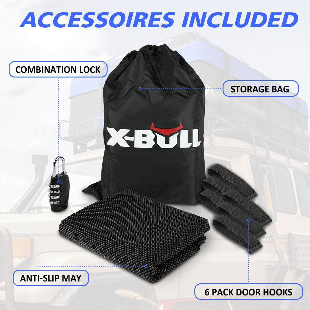 X-BULL Car Roof Cargo Bag Rooftop Cargo Carrier 100% Waterproof Top Luggage Bag for All Vehicles Tristar Online