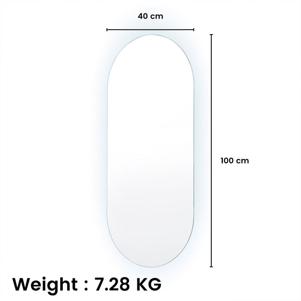 GOMINIMO LED Mirror 1000mm Oval GO-BM-102-JR Tristar Online