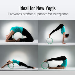 Verpeak Yoga Wheel 3 pieces set ( 3 Verpeak Yoga Wheel ) (Green) VP-YBS-105-SD Tristar Online