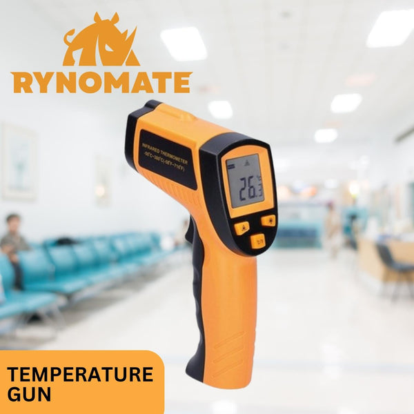 RYNOMATE Non-Contact Digital Laser -50℃~550℃ Temperature Gun with Adjustable Emissivity Tristar Online