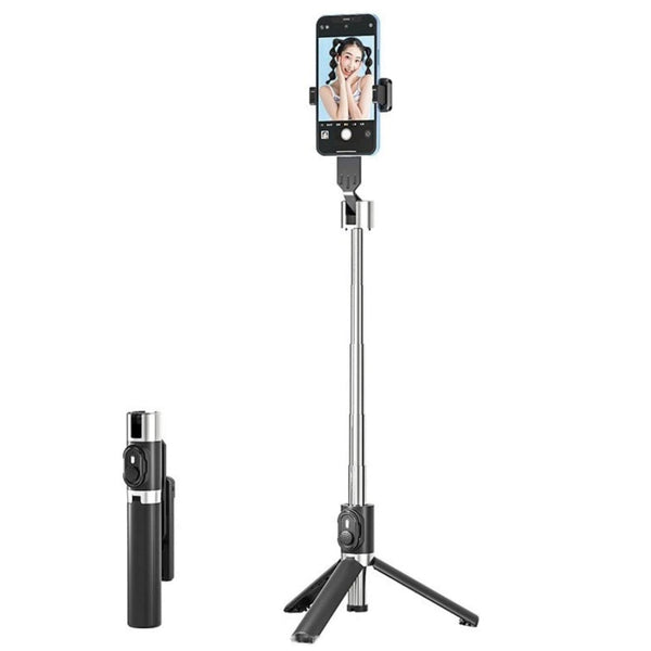 VOCTUS 3 in 1 Selfie Stick Tripod with Bluetooth Remote Control (Black) VT-SST-100-WEP Tristar Online