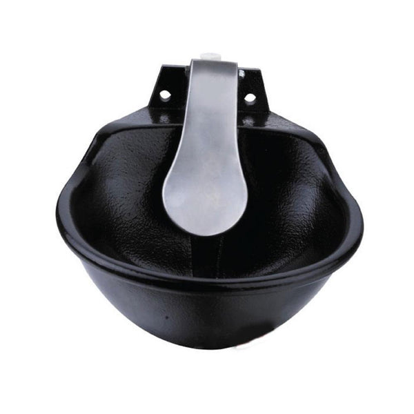 25cm Cattle Drinking Bowl - Iron Cast Mounted Automatic Water Cow Horse Trough Tristar Online