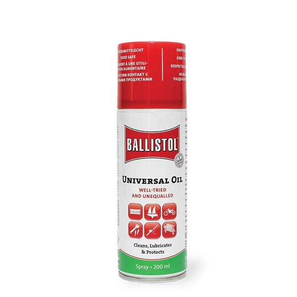 Ballistol 200ml Universal Oil Lubricant Spray Eco Biodegradable Cleaner Tristar Online