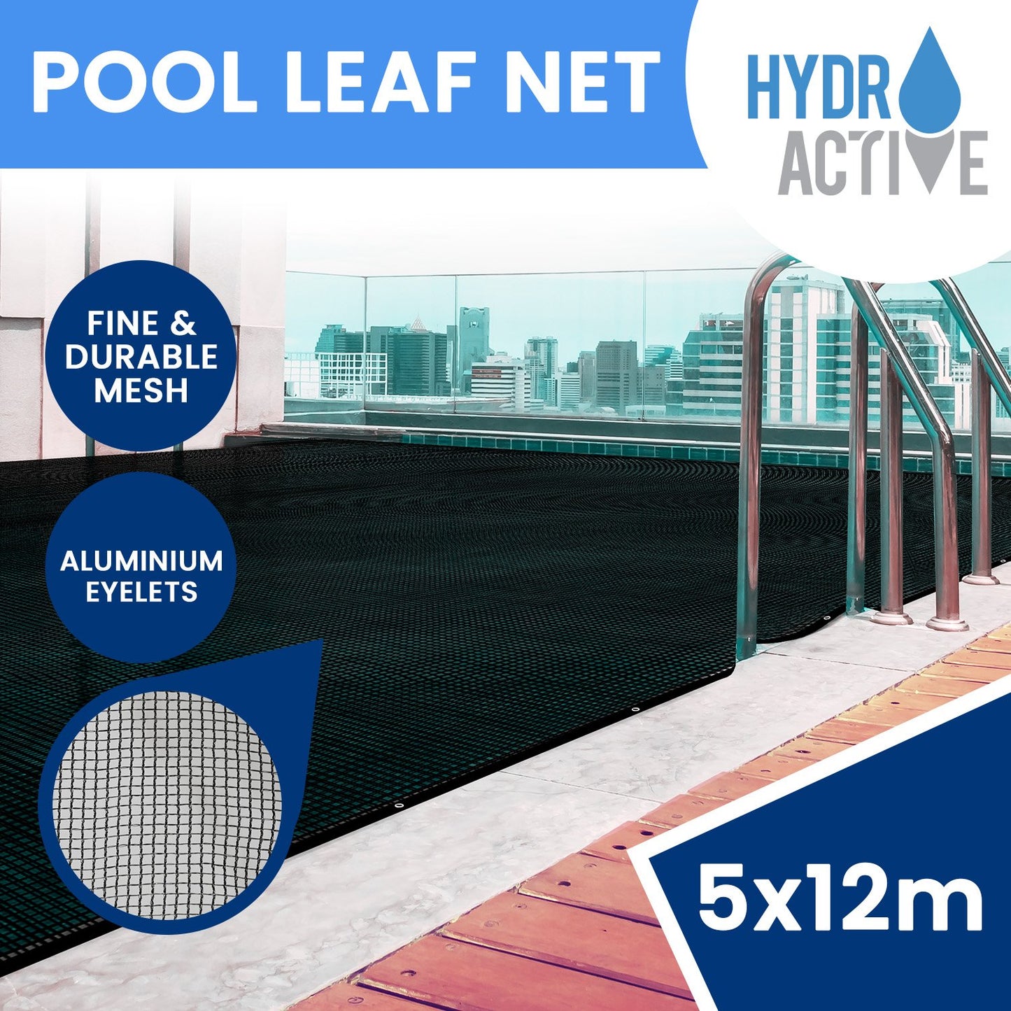 HydroActive Swimming Pool Net 5 x 12m Tristar Online