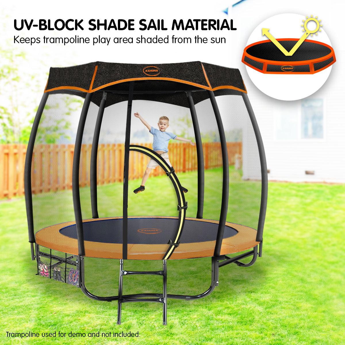 Kahuna 8ft Removable Twister Trampoline Roof Shade Cover Tristar Online