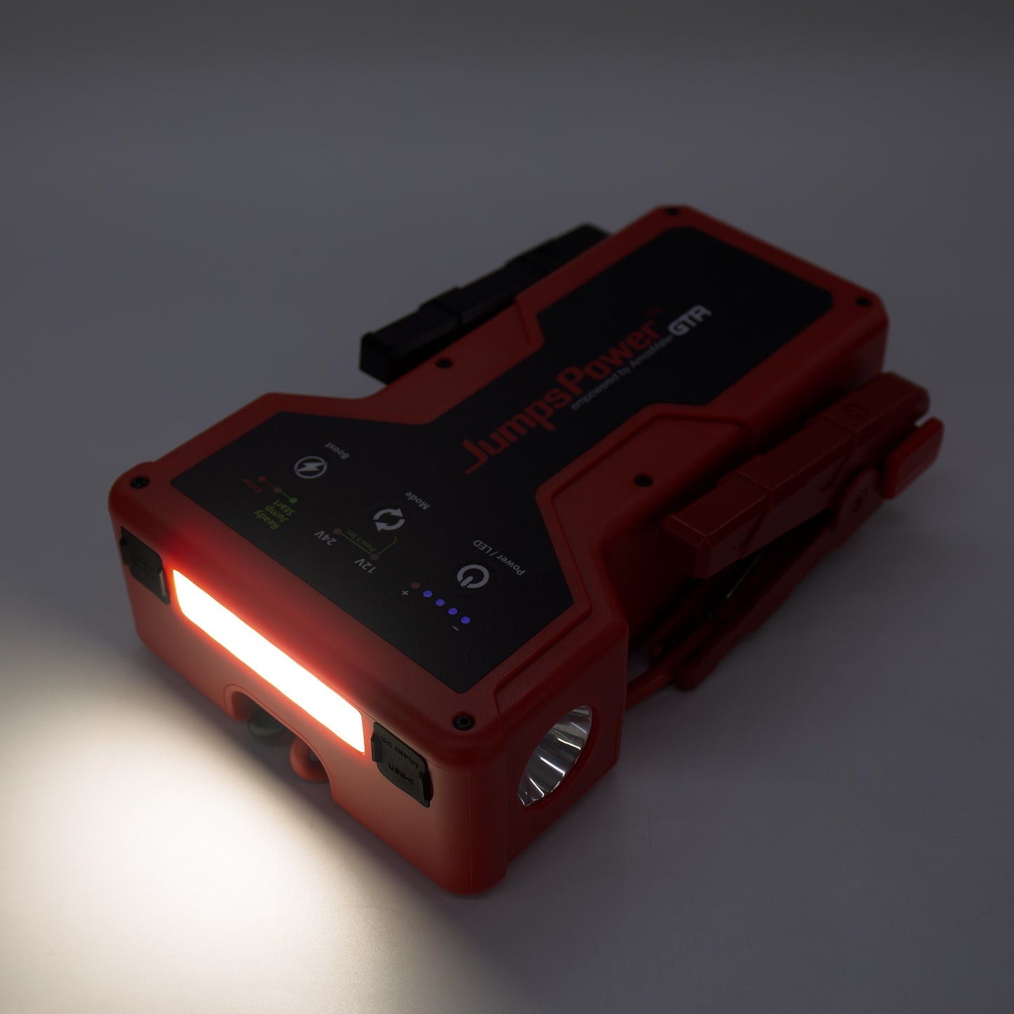 JumpsPower GTR 4000A Jump Starter 12V Powerbank 99900mWh 24V Pro Car Battery Charger LED Tristar Online