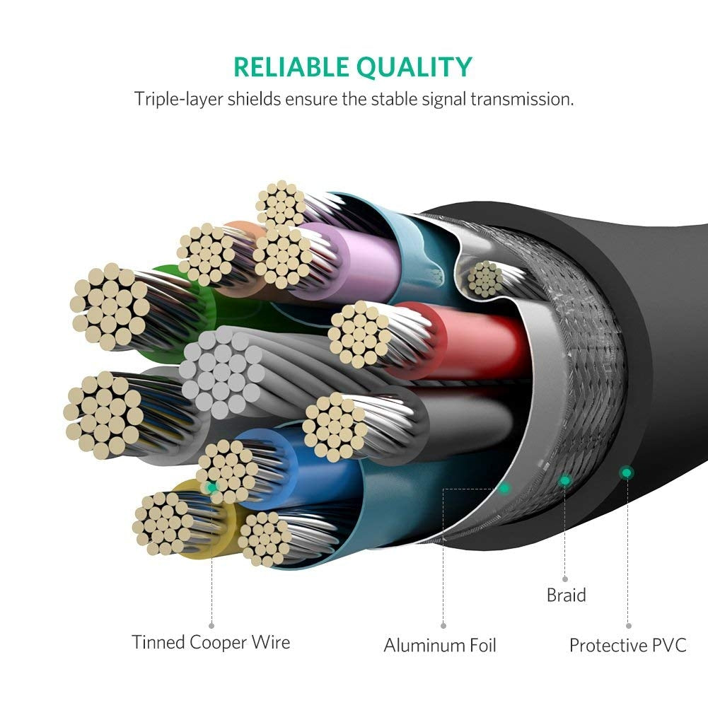 UGREEN USB 3.0 A Male to Micro USB 3.0 Male Cable - Black 2M (10843) Tristar Online