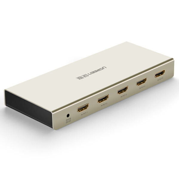 UGREEN HDMI 5 x 1 Switch Zinc Alloy 40279 Tristar Online