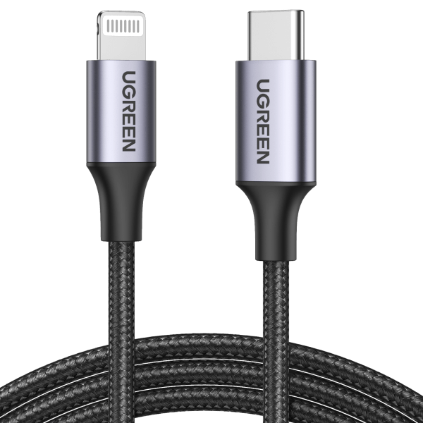 UGREEN 60759 USB-C to iPhone 8-pin Fast-Charging Cable 1M Tristar Online